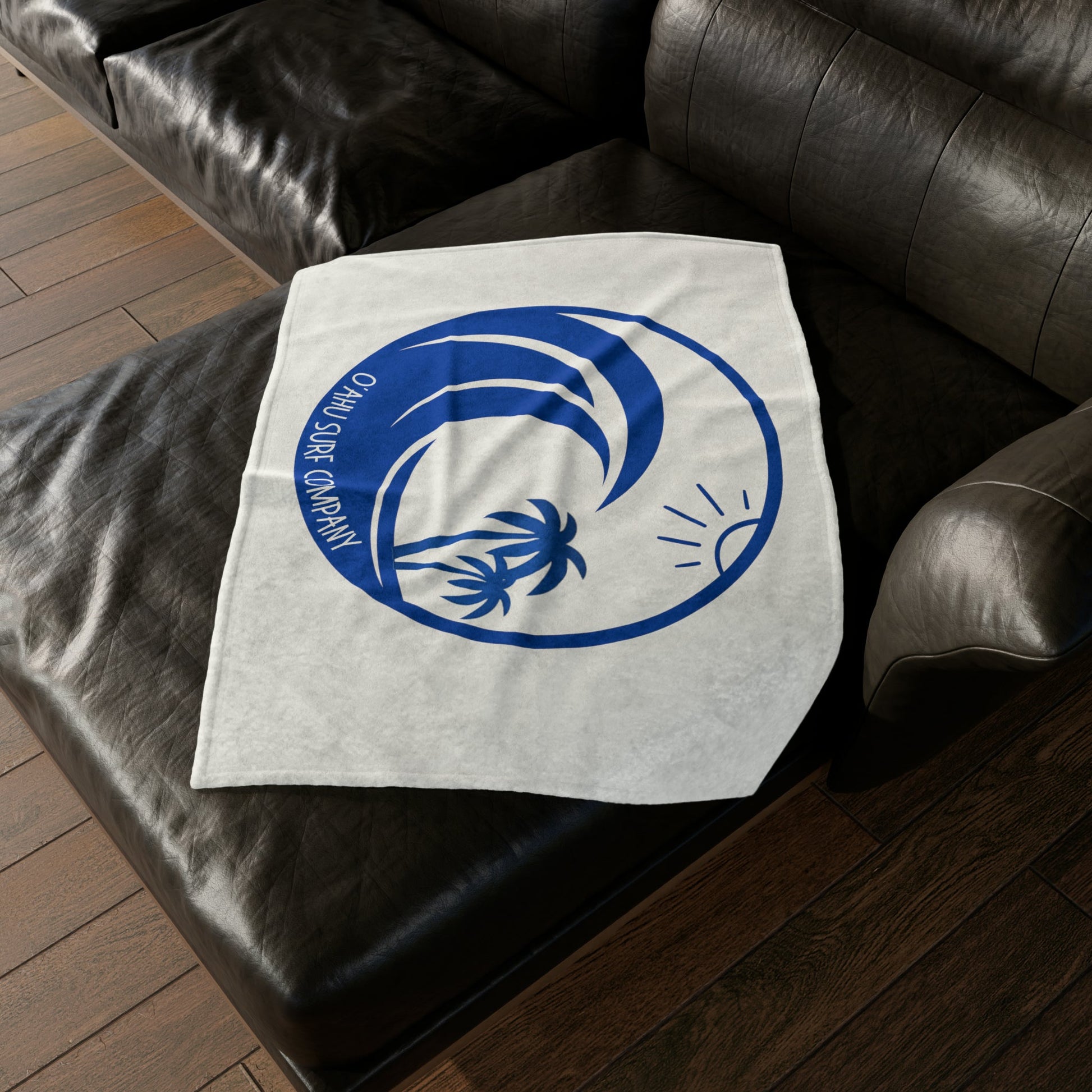 O'ahu Surf Company Wave Throw Blanket - O'ahu Surf Company