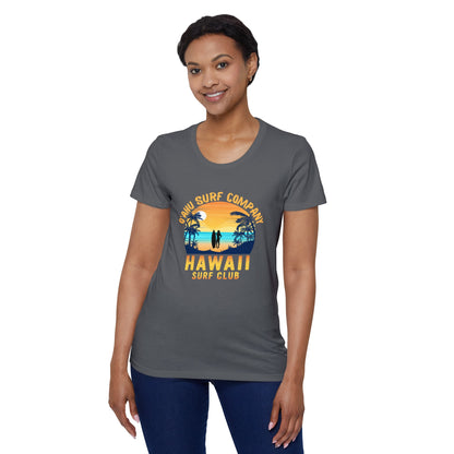 O'ahu Surf Company Women's Hawaii Surf Club T-Shirt - O'ahu Surf Company